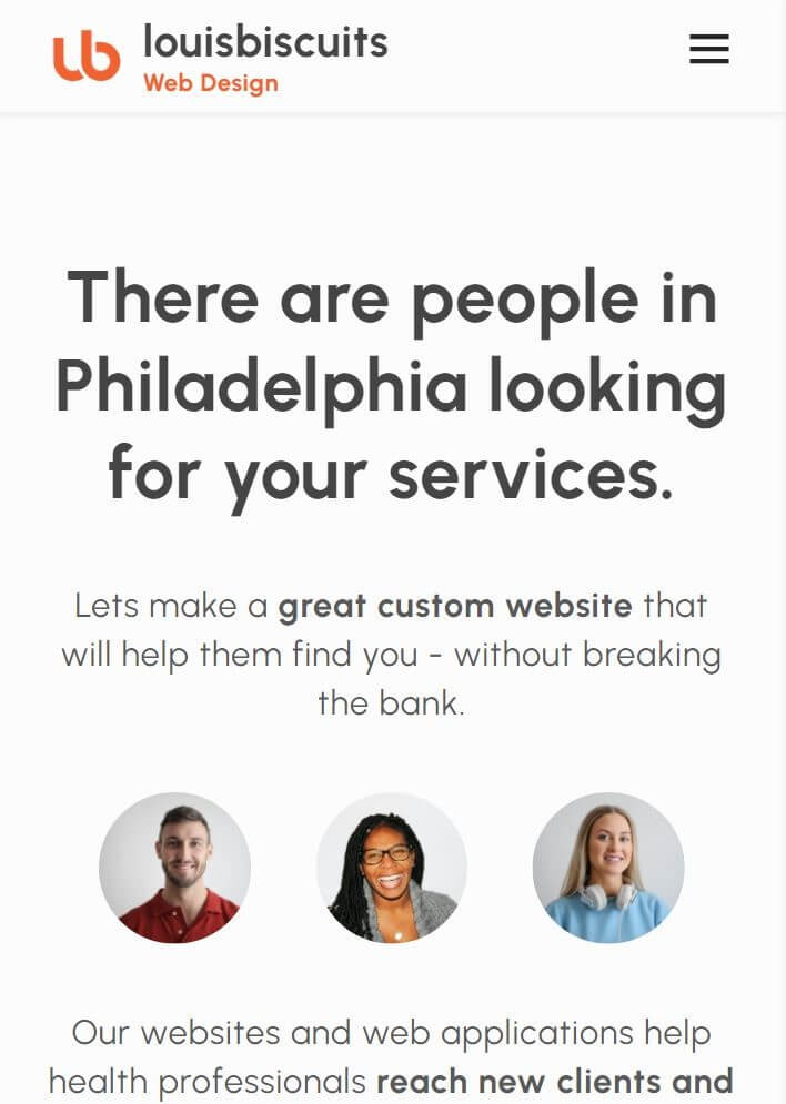 lazyLifter Mobile Website